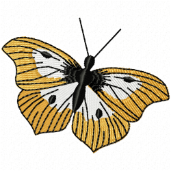 Butterfly Embroidery Design 4